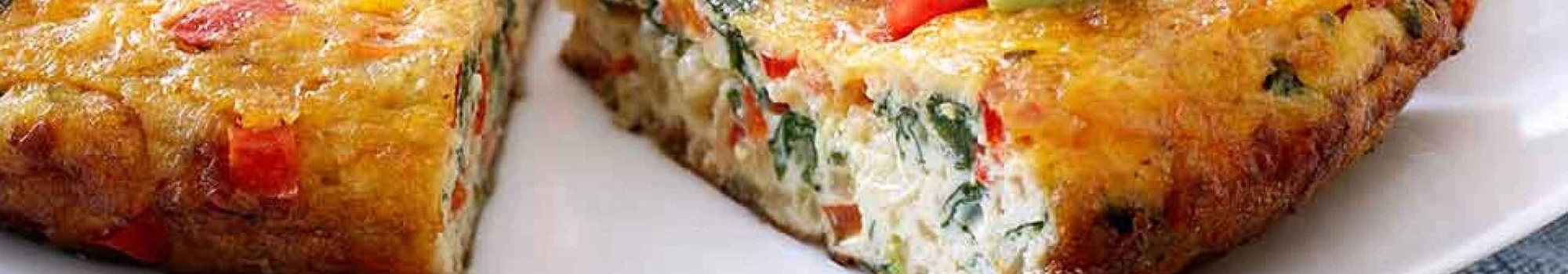 Ranch Spinach And Red Pepper Frittata RDP
